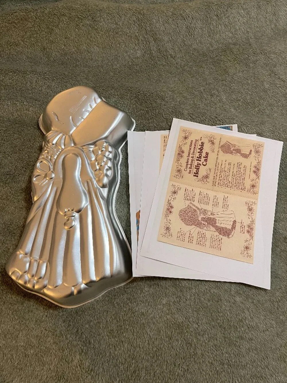 Vintage Wilton Holly Hobbie Cake Pan #502‑194 1975 American Greetings Prairie